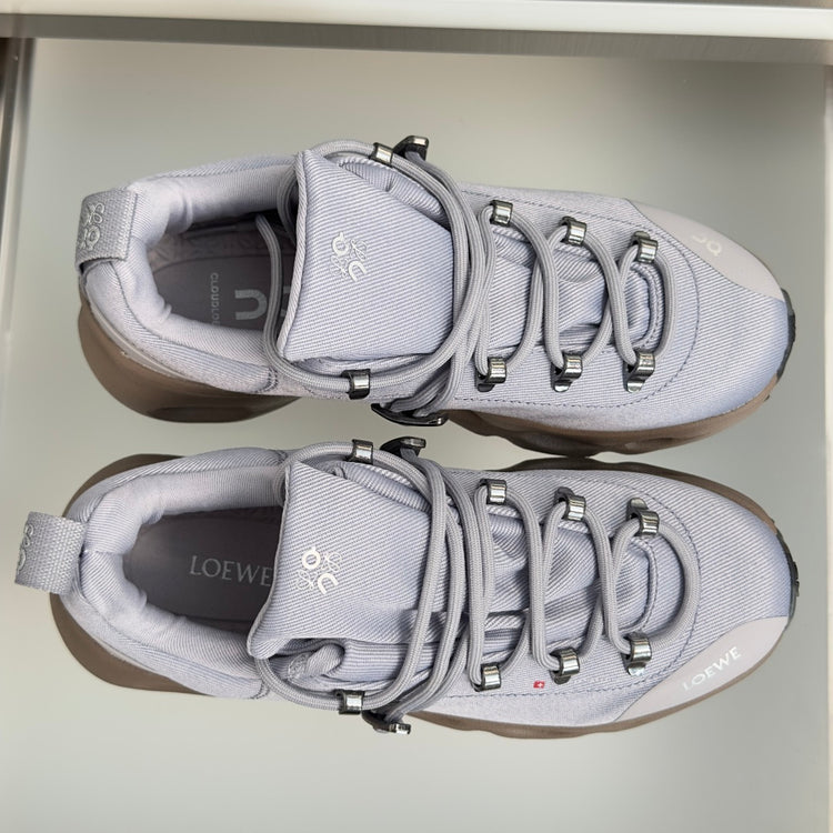 LOEWE x On Light Grey & Taupe Sneakers