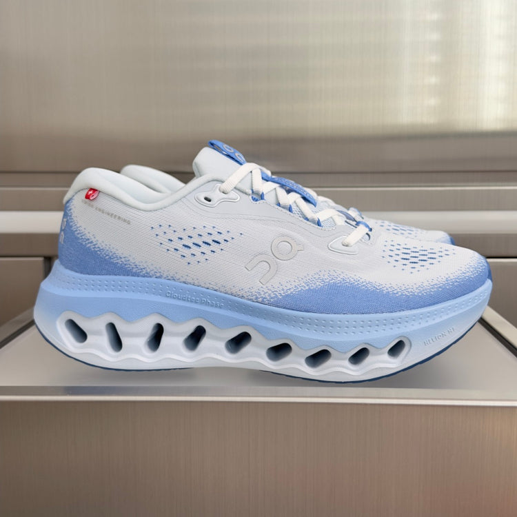 On Cloudvista 3 White & Light Blue Sneakers