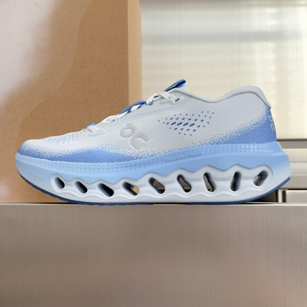 On Cloudvista 3 White & Light Blue Sneakers