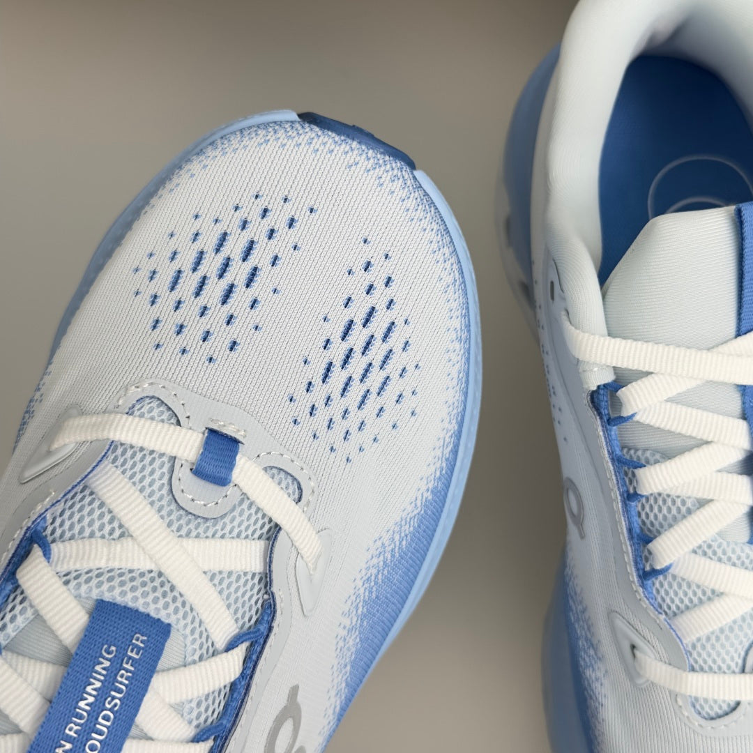 On Cloudvista 3 White & Light Blue Sneakers