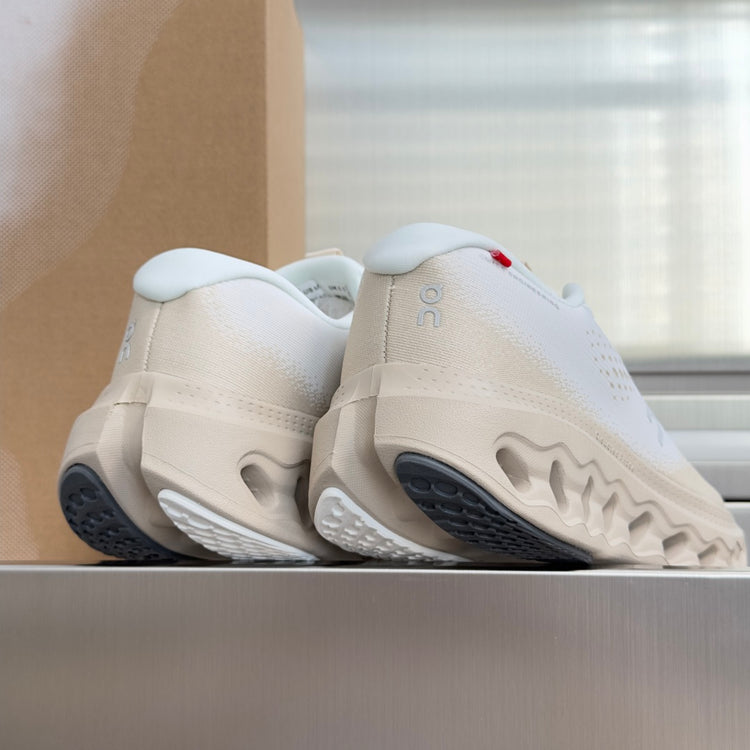 On Cloudvista 3 White & Cream Sneakers