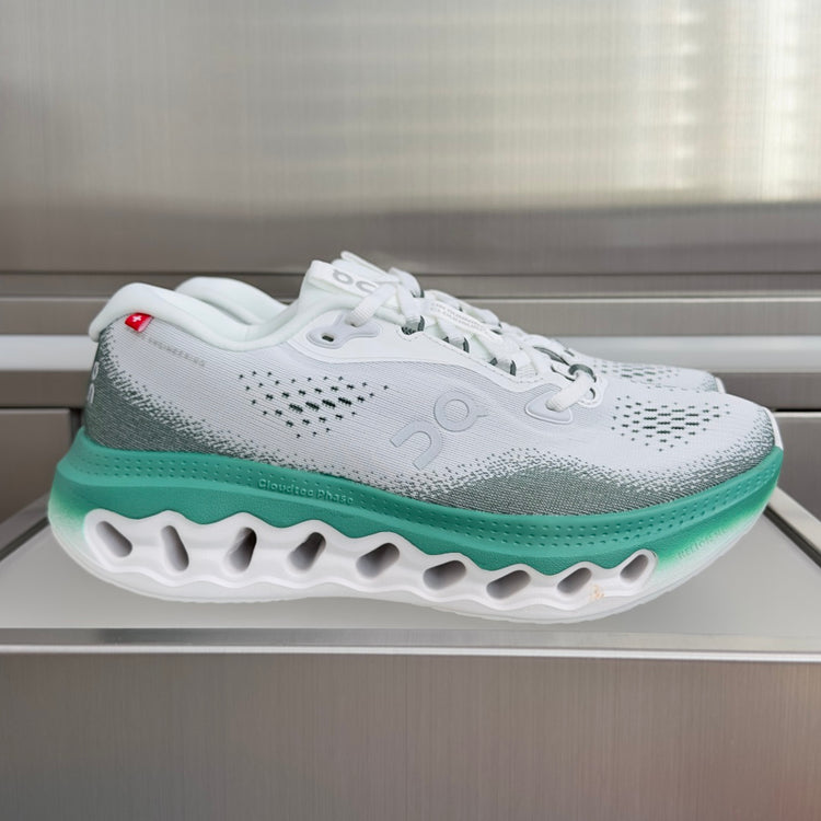 On Cloudvista 3 White & Teal Sneakers