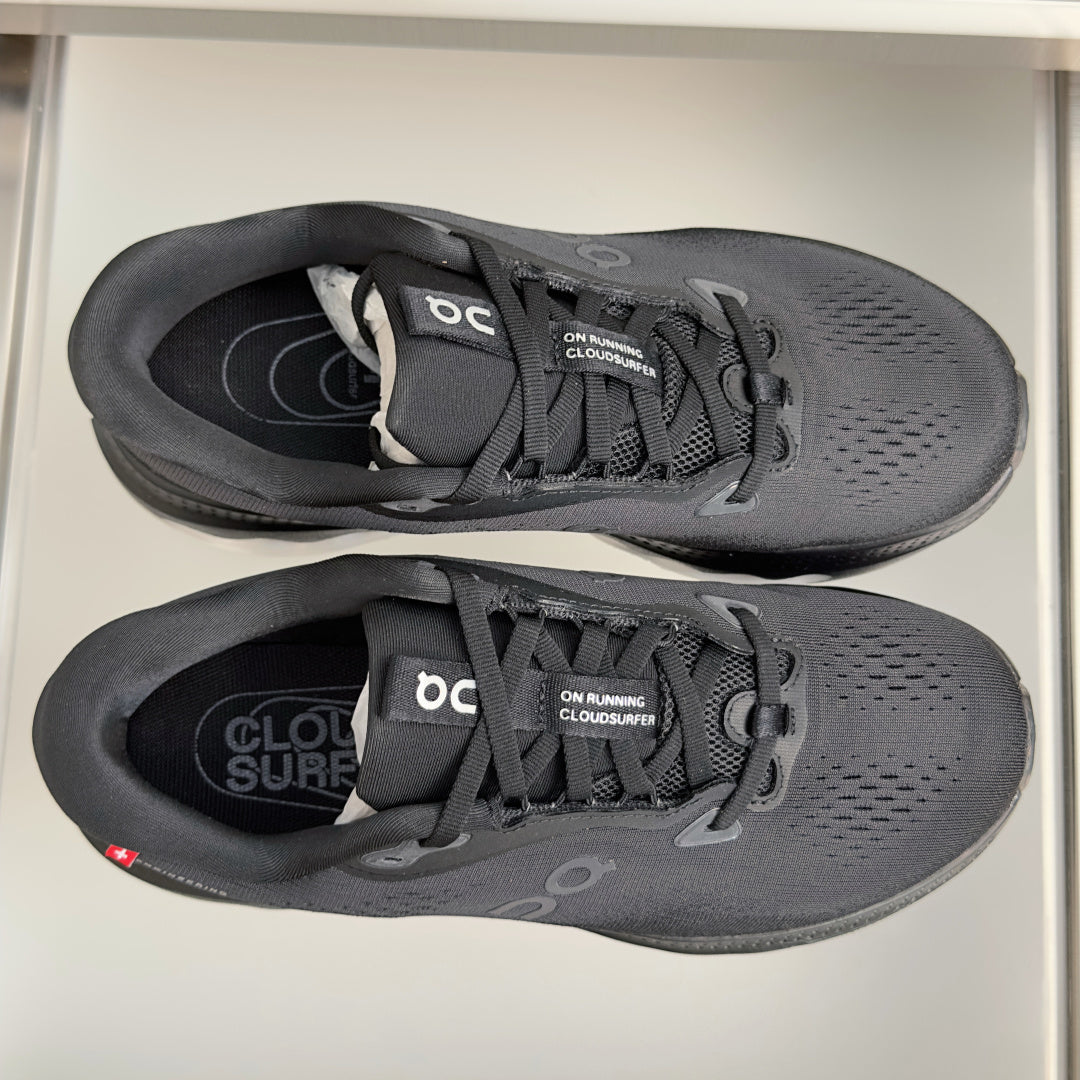 On Cloudvista 3 Black & White Sneakers