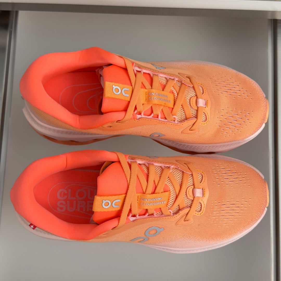 On Cloudvista 3 Peach & Orange Sneakers