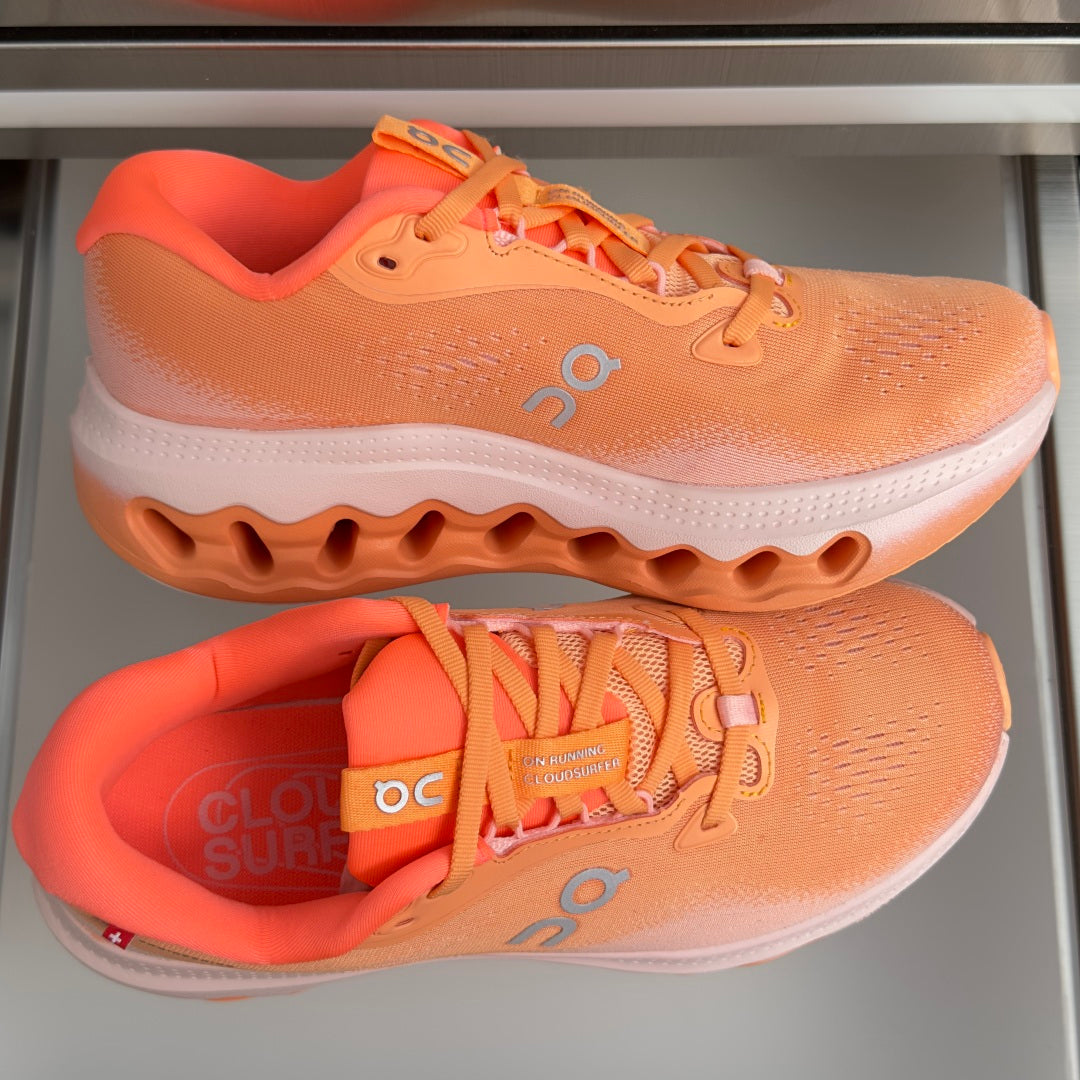 On Cloudvista 3 Peach & Orange Sneakers