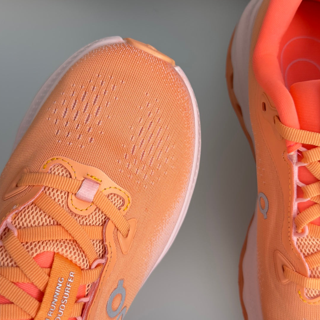 On Cloudvista 3 Peach & Orange Sneakers