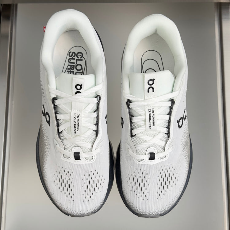 On Cloudvista 3 White & Slate Blue Sneakers