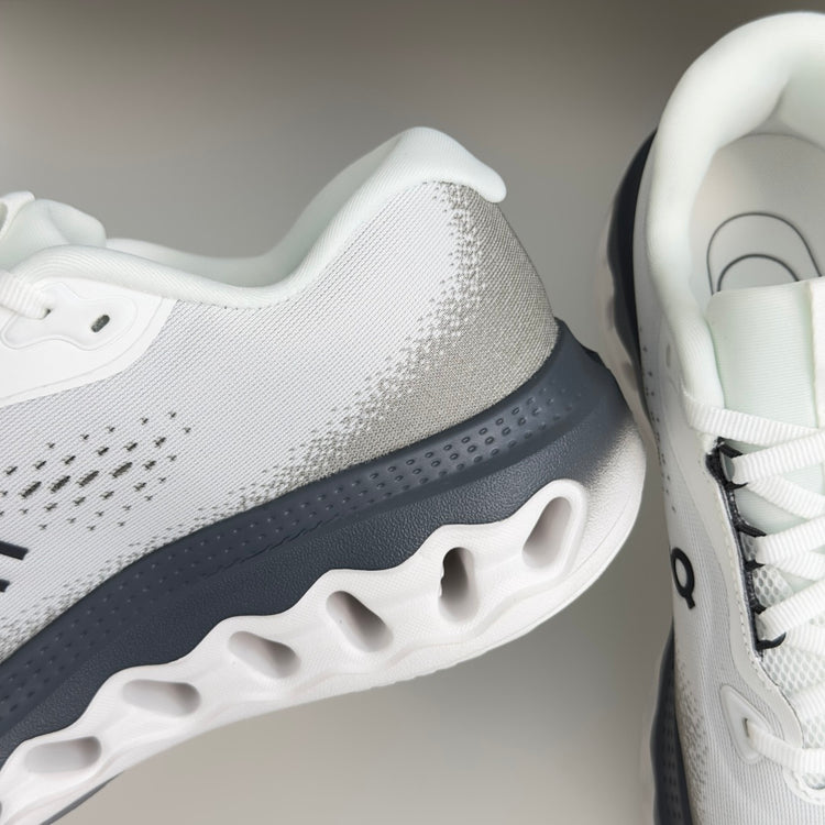 On Cloudvista 3 White & Slate Blue Sneakers