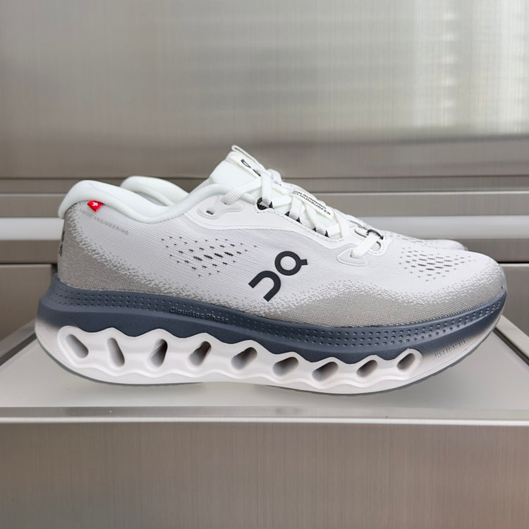 On Cloudvista 3 White & Slate Blue Sneakers