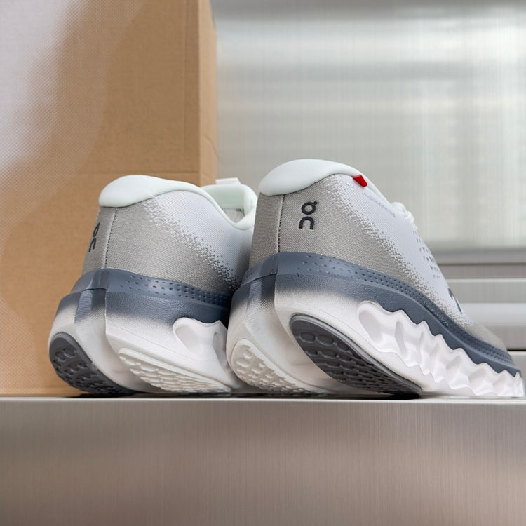 On Cloudvista 3 White & Slate Blue Sneakers