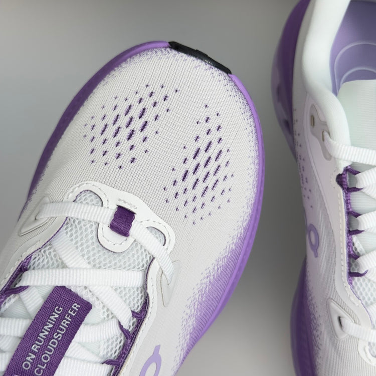On Cloudvista 3 White & Lavender Sneakers