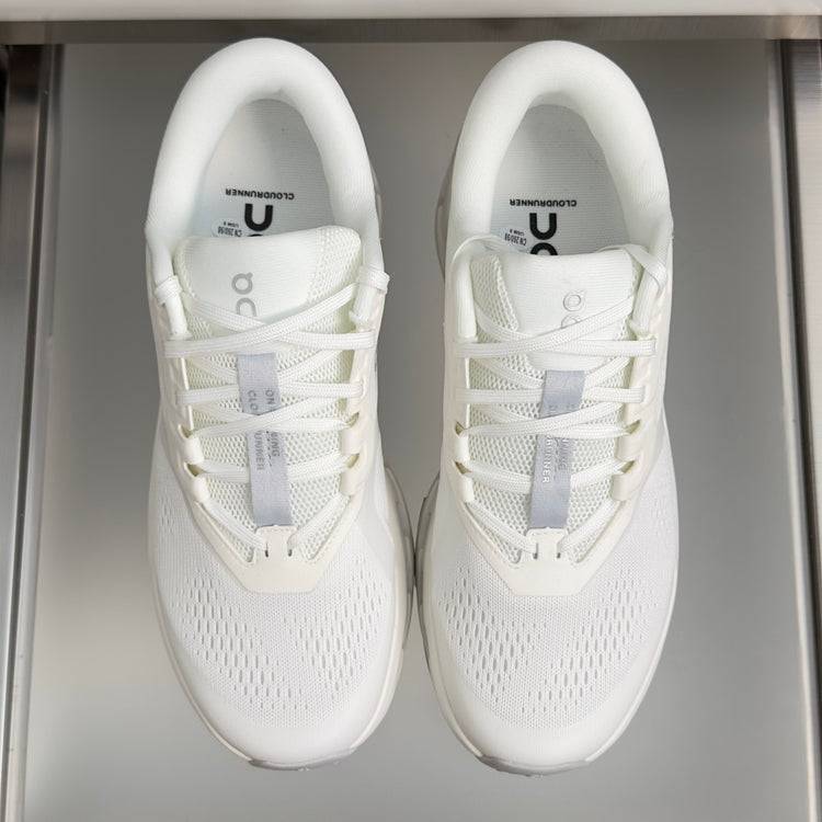 On Cloudrunner 3 White Sneakers