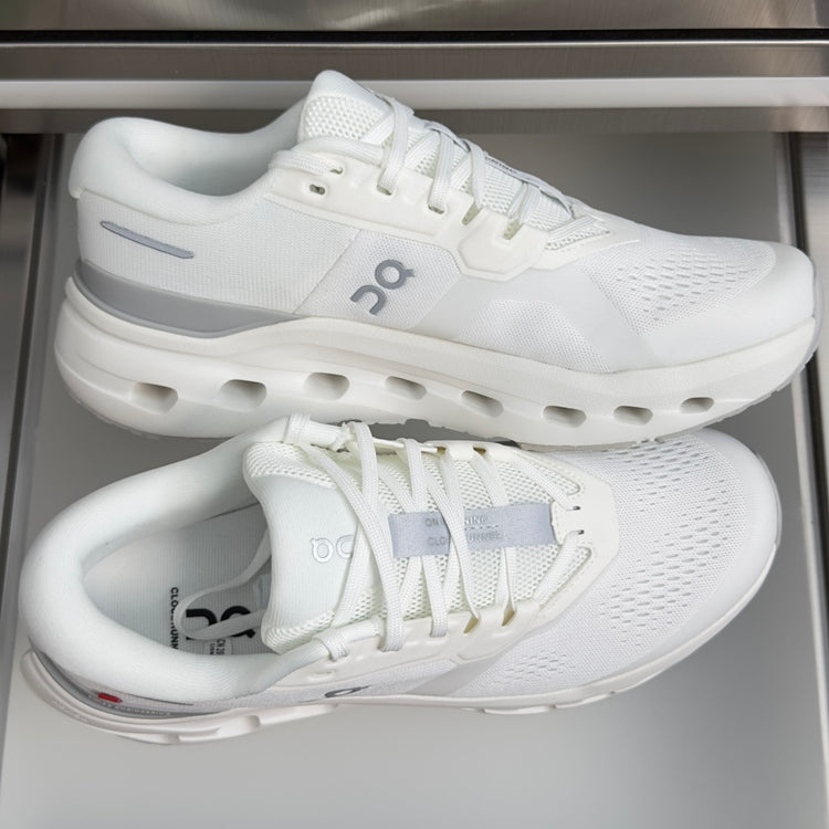 On Cloudrunner 3 White Sneakers
