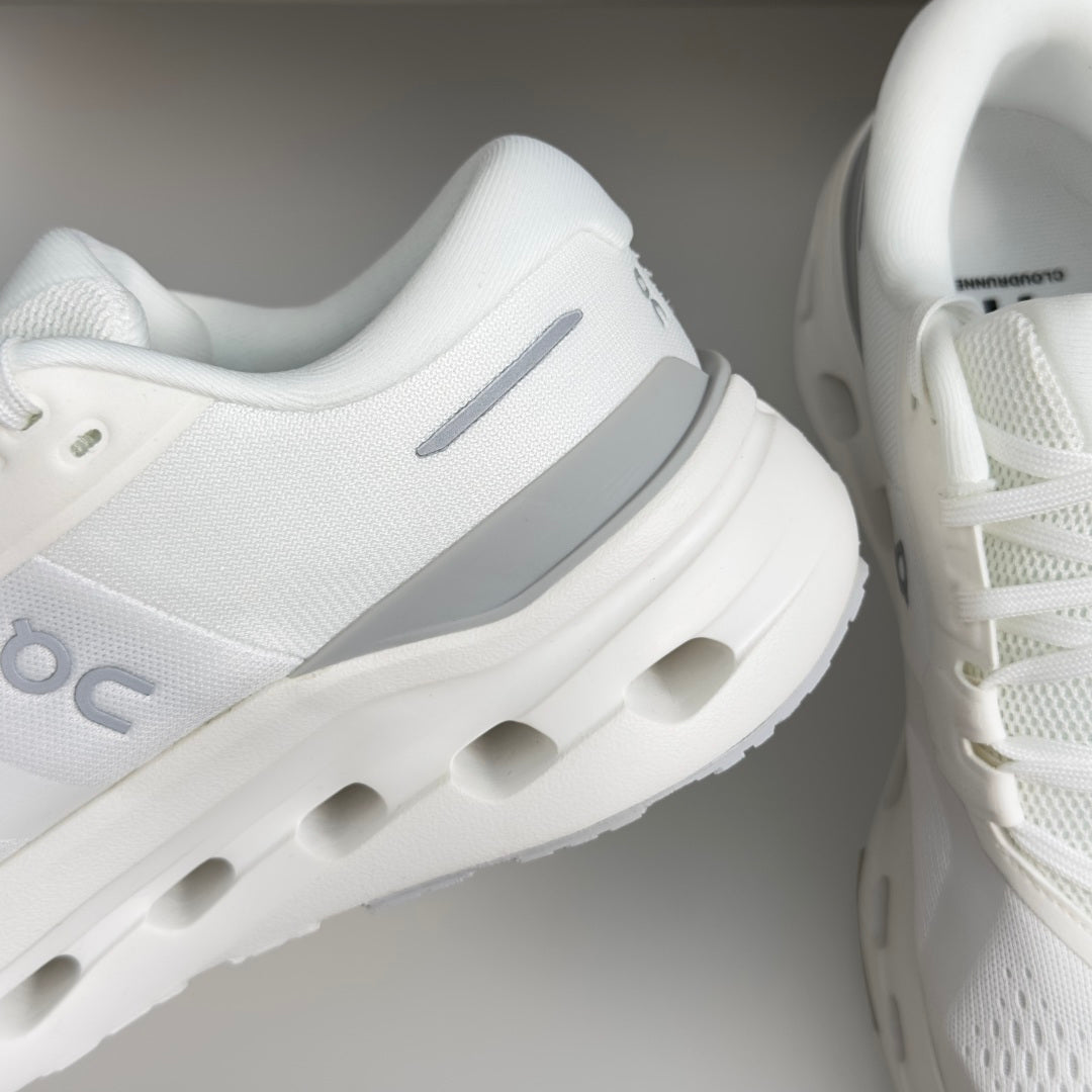 On Cloudrunner 3 White Sneakers
