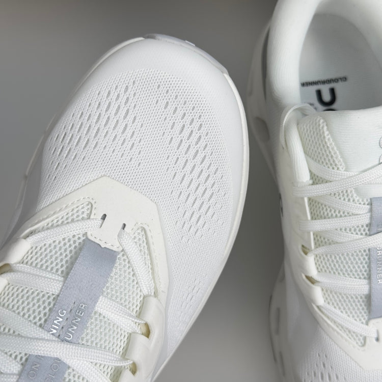 On Cloudrunner 3 White Sneakers