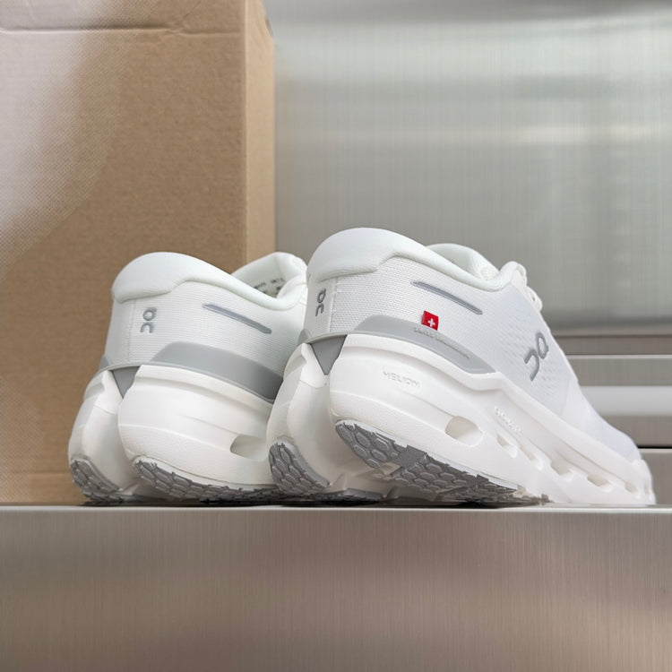 On Cloudrunner 3 White Sneakers
