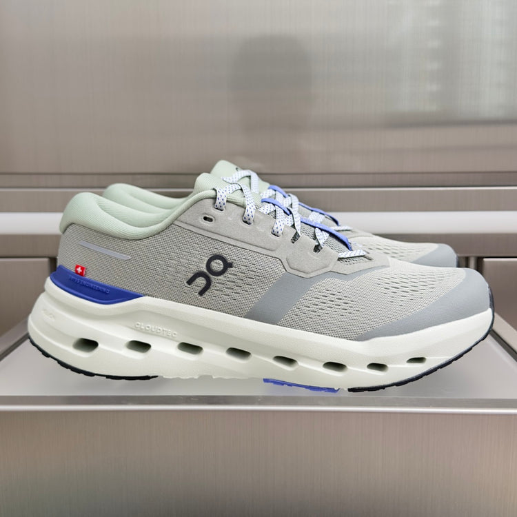 On Cloudrunner 3 Light Grey & Blue Sneakers