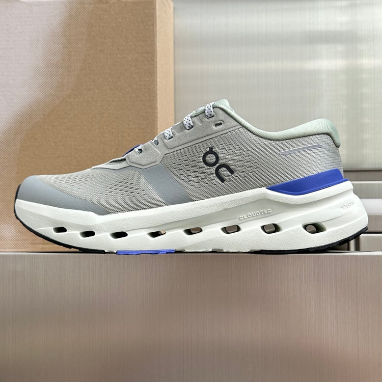 On Cloudrunner 3 Light Grey & Blue Sneakers