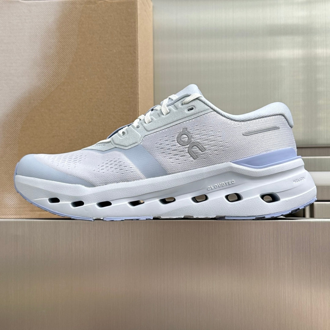 On Cloudrunner 3 White & Ice Blue Sneakers