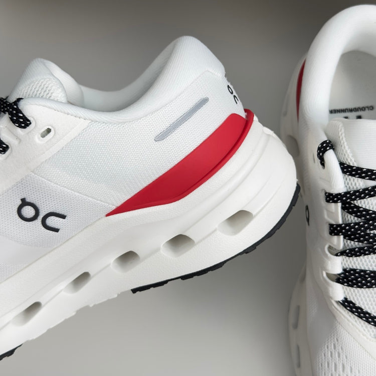 On Cloudrunner 3 White & Ice Blue Sneakers
