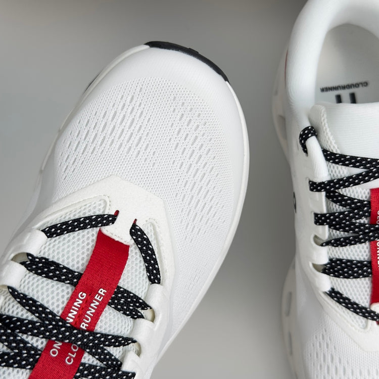 On Cloudrunner 3 White & Ice Blue Sneakers