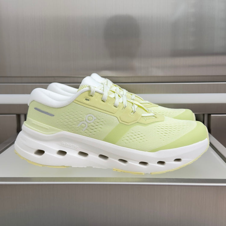 On Cloudrunner 3 Pale Lime & White Sneakers