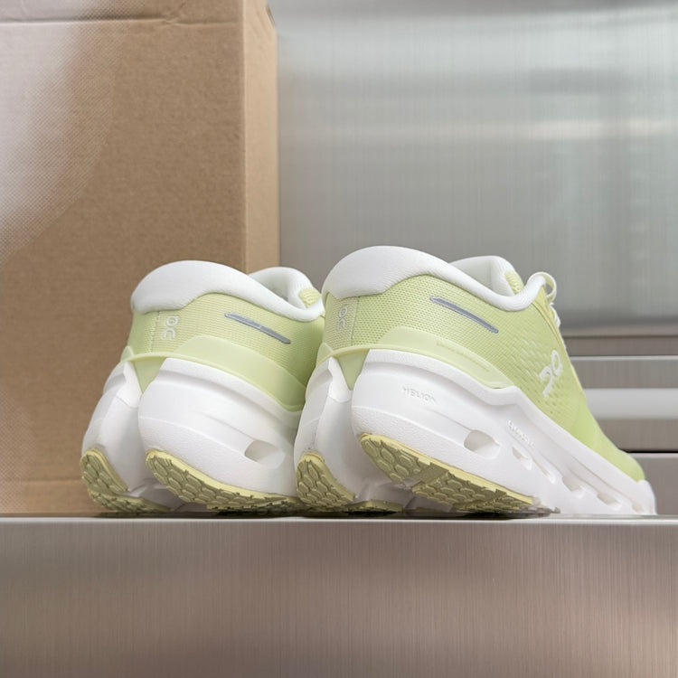 On Cloudrunner 3 Pale Lime & White Sneakers