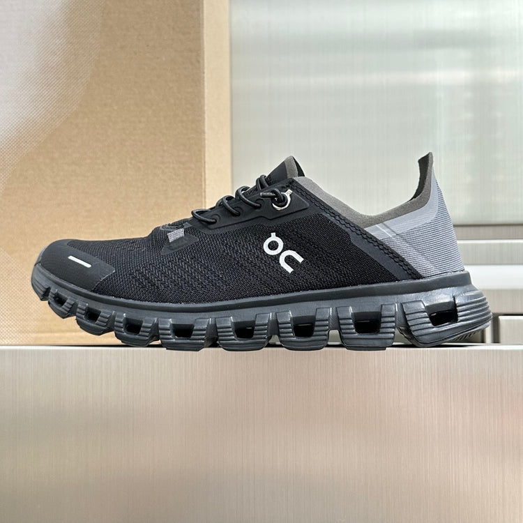 On Cloud 6 Coast Black & Grey Sneakers
