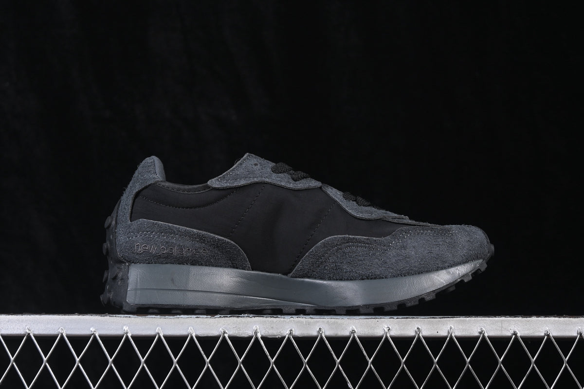 New Balance 327 Grey & Black Sneakers