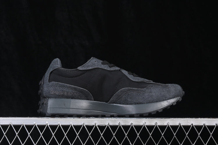 New Balance 327 Grey & Black Sneakers