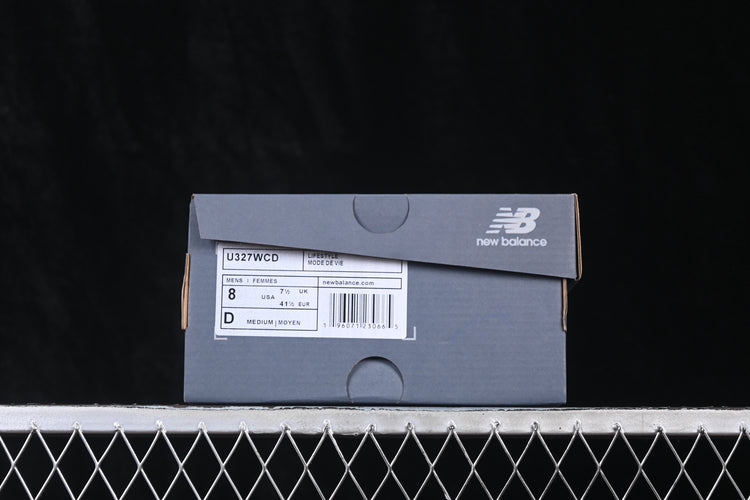 New Balance 327 Grey & Black Sneakers