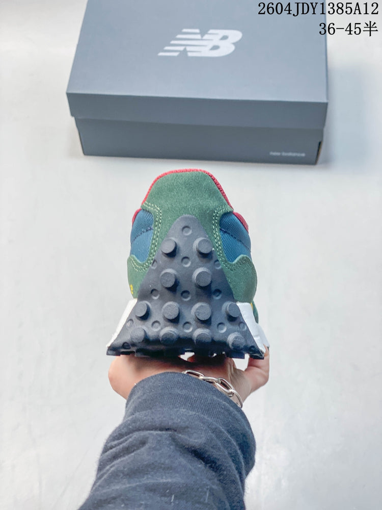 New Balance 327 Green & Yellow Sneakers