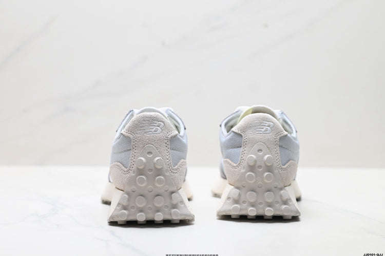 New Balance 327 Light Grey & White Sneakers