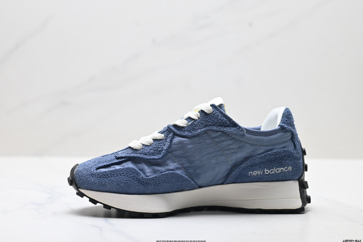 New Balance 327 Navy & Grey Sneakers