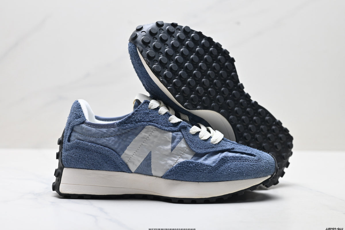 New Balance 327 Navy & Grey Sneakers