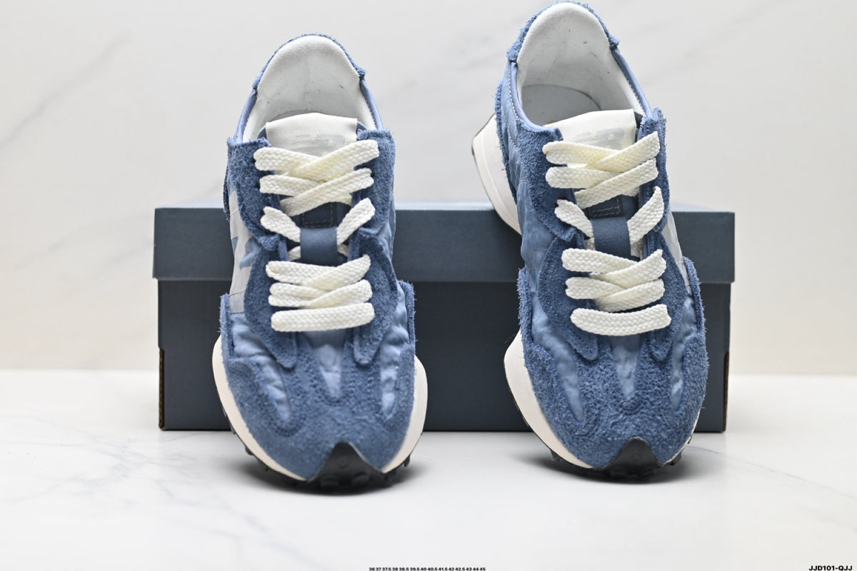 New Balance 327 Navy & Grey Sneakers