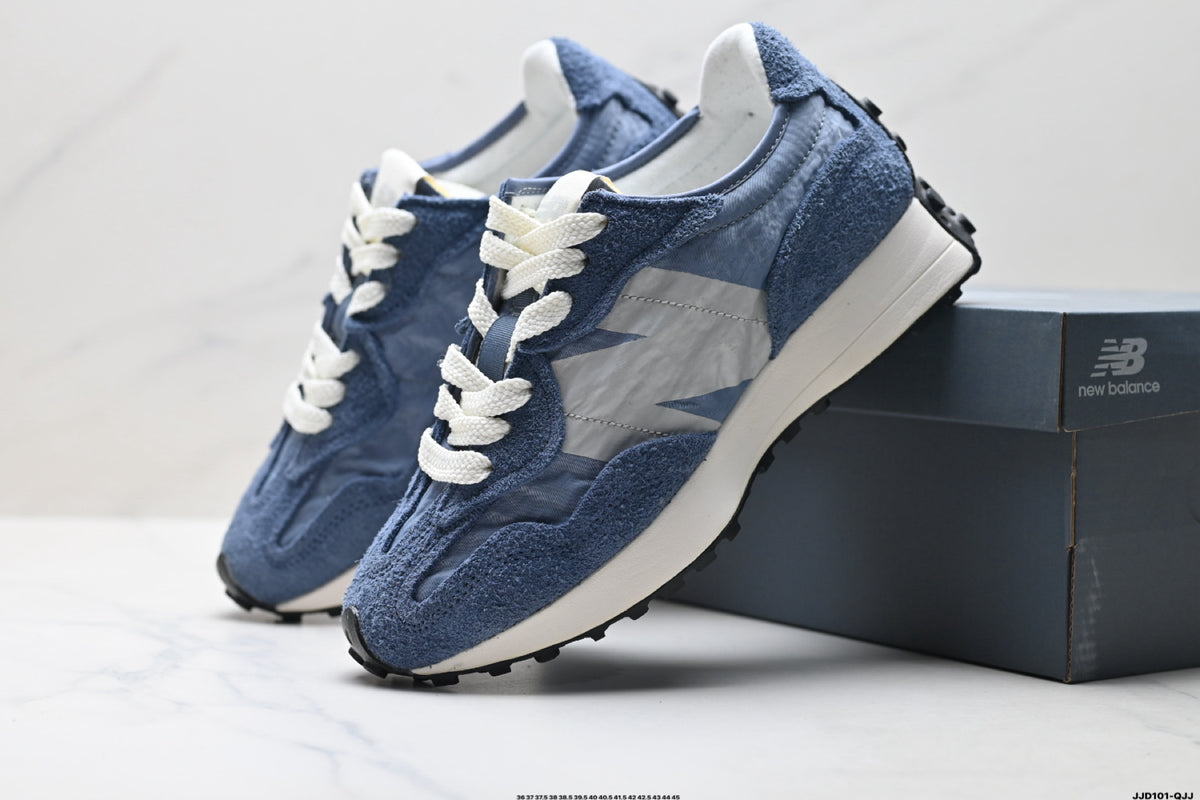 New Balance 327 Navy & Grey Sneakers