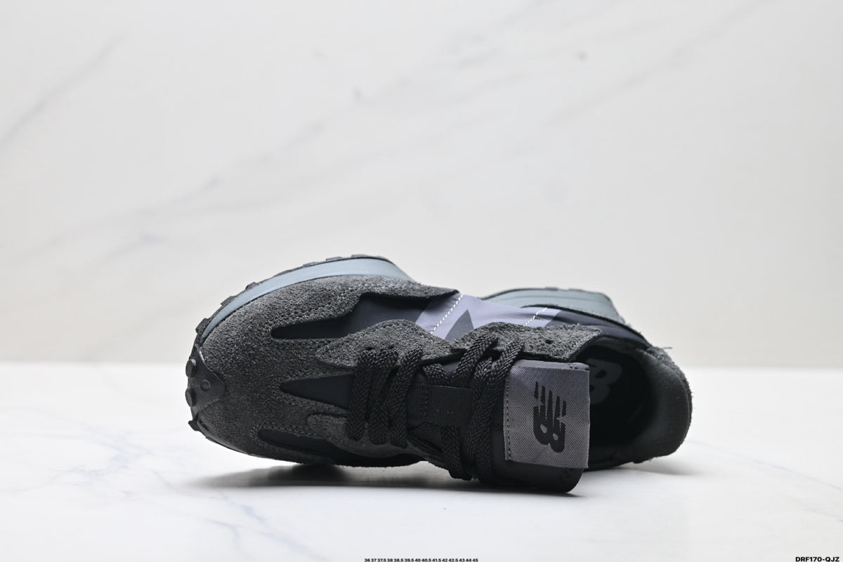 New Balance 327 All-Black Sneakers