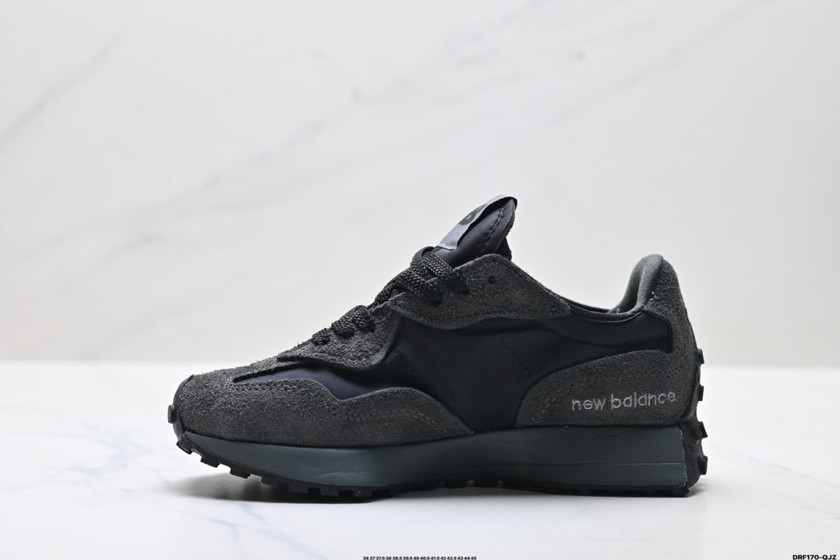 New Balance 327 All-Black Sneakers