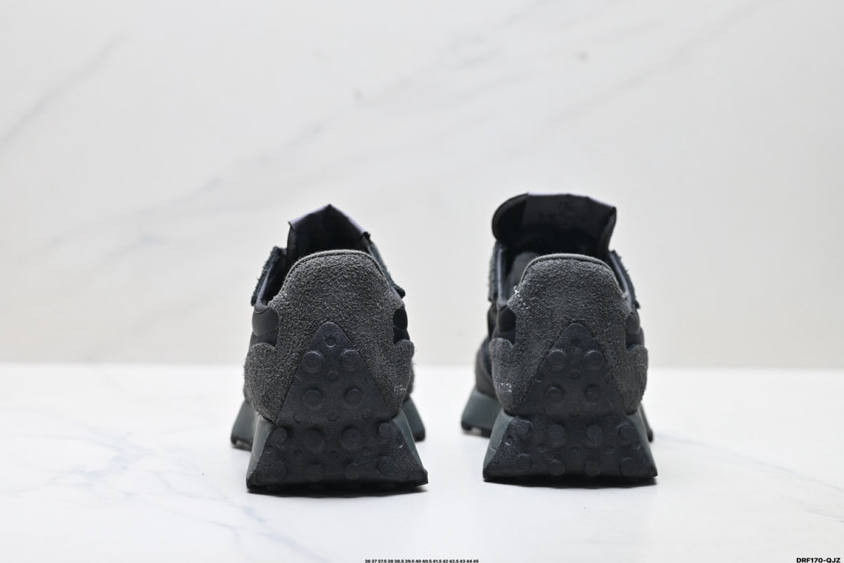 New Balance 327 All-Black Sneakers