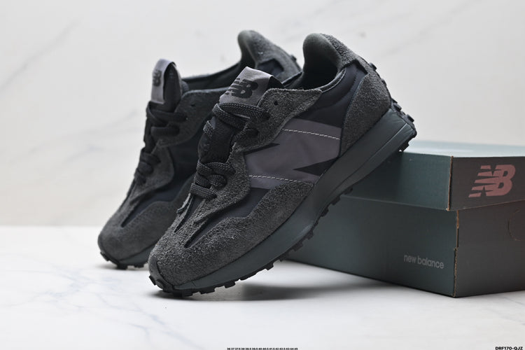 New Balance 327 All-Black Sneakers