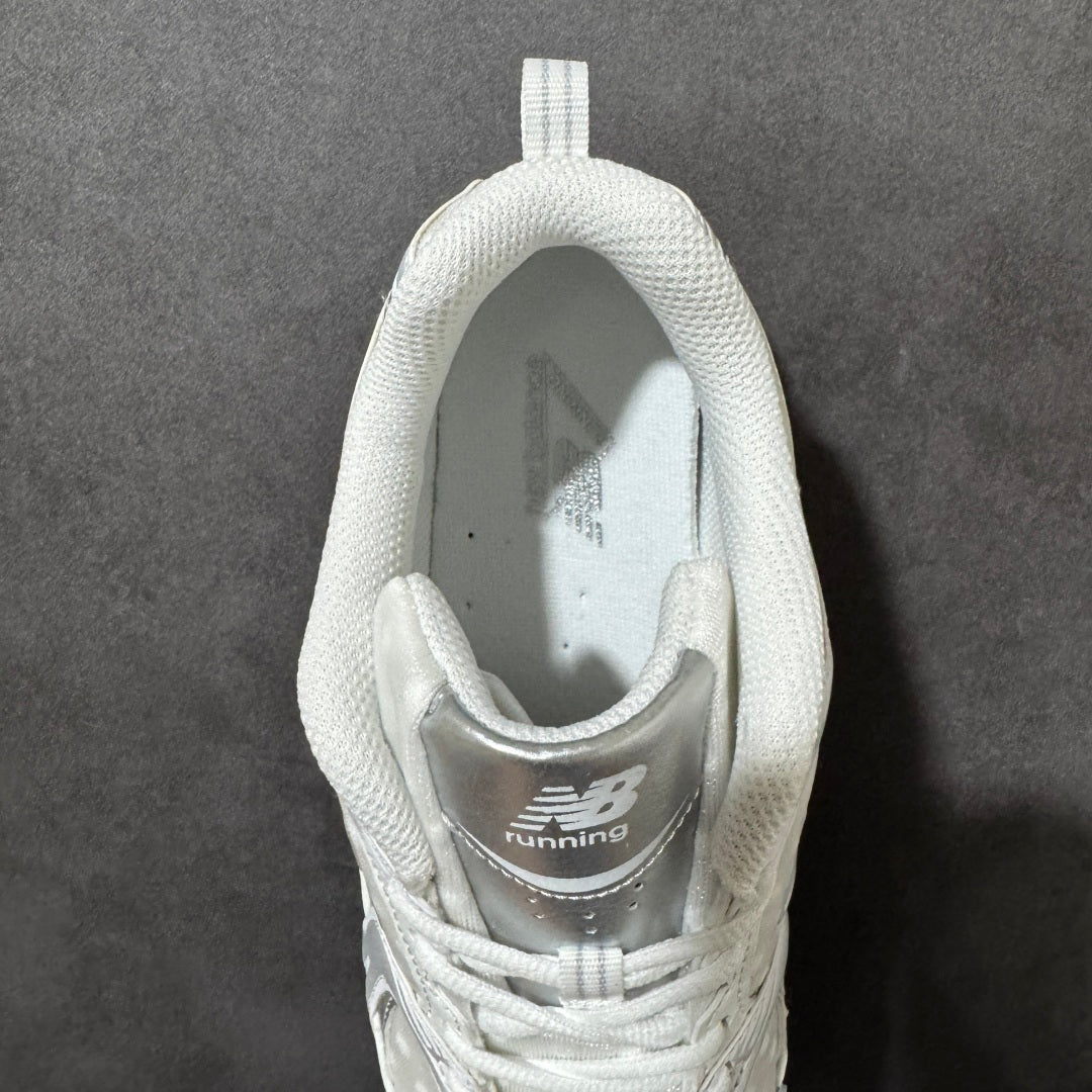 New Balance 530 White & Silver Sneakers