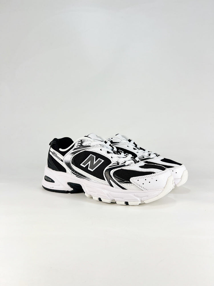 New Balance 530 White & Black Sneakers
