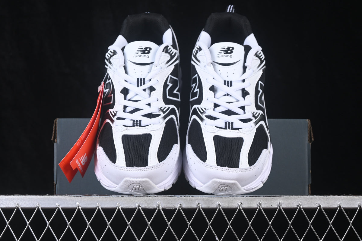 New Balance 530 Black & White Sneakers