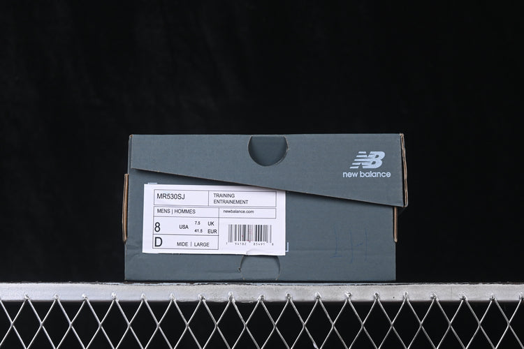 New Balance 530 Black & White Sneakers