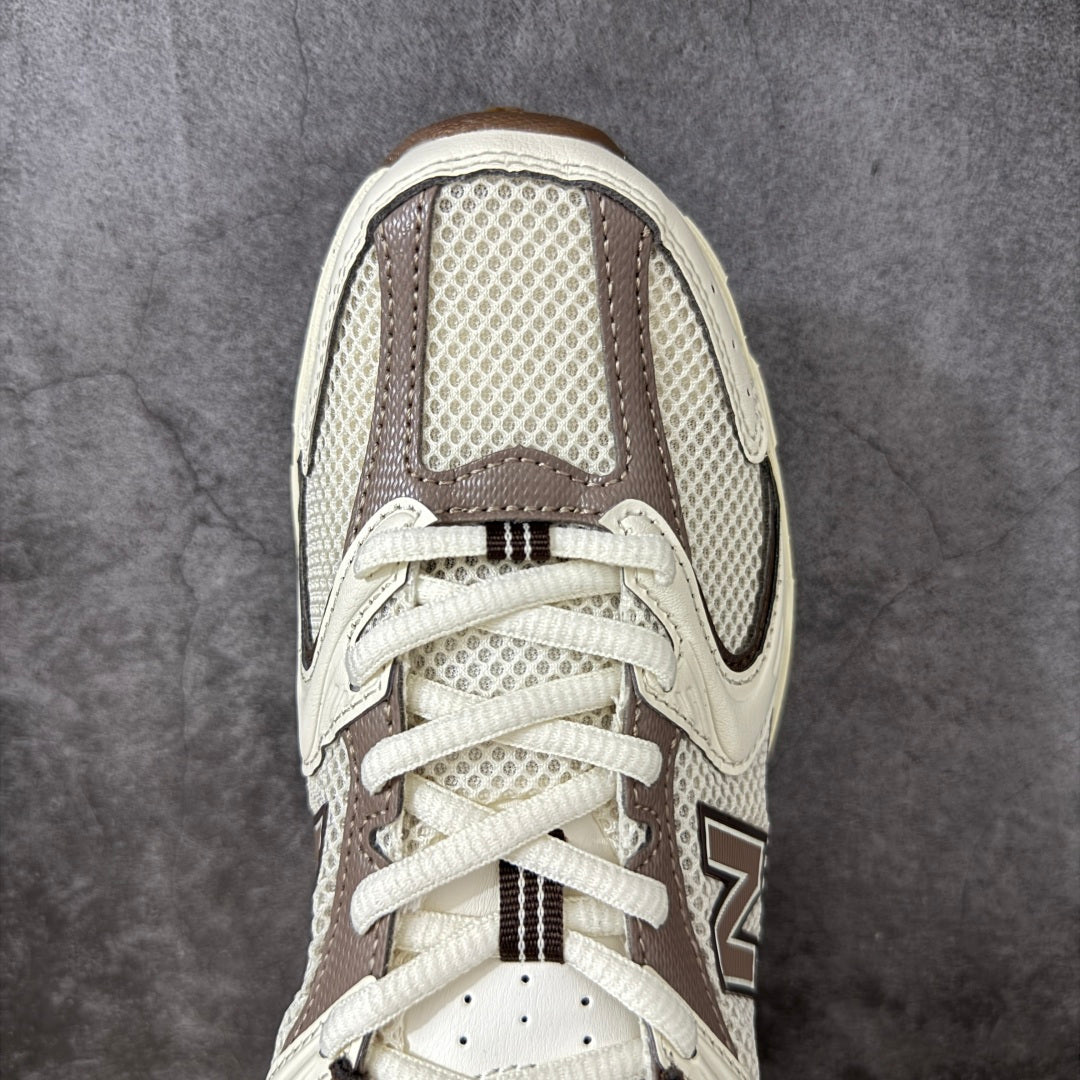 New Balance 530 Cream & Taupe Sneakers
