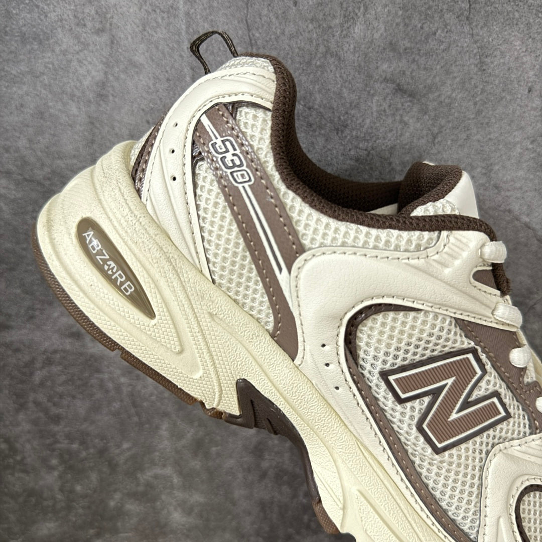 New Balance 530 Cream & Taupe Sneakers