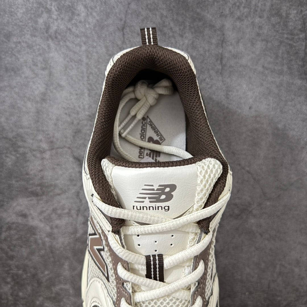 New Balance 530 Cream & Taupe Sneakers