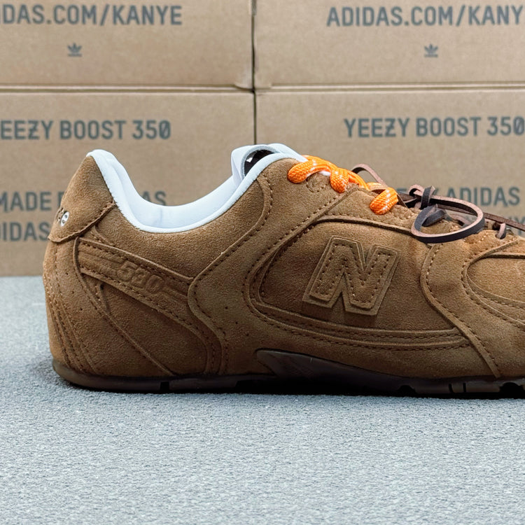 Miu Miu x New Balance 530 Brown Sneakers