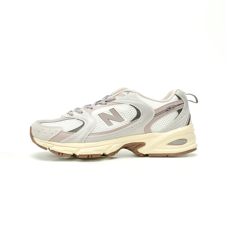 New Balance 530 Cream & Grey Sneakers